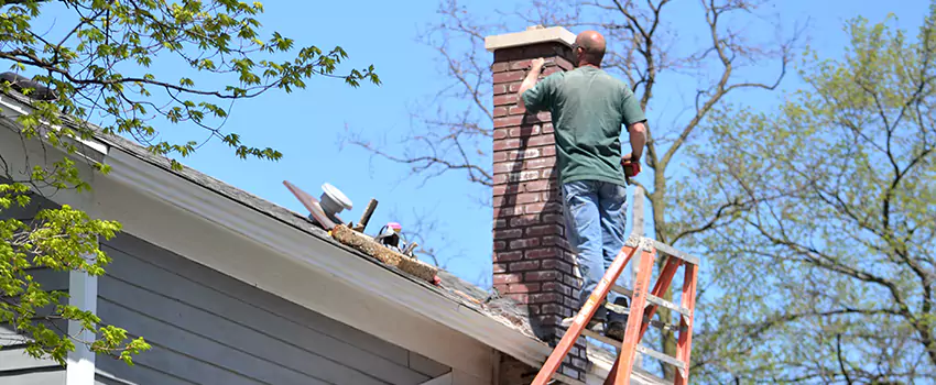 Vinyl and PVC Chimney Flashing Installation in McKeesport, PA