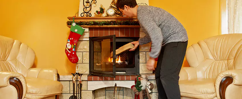 Rusted Metal Fireplace Restoration in McKeesport, Pennsylvania