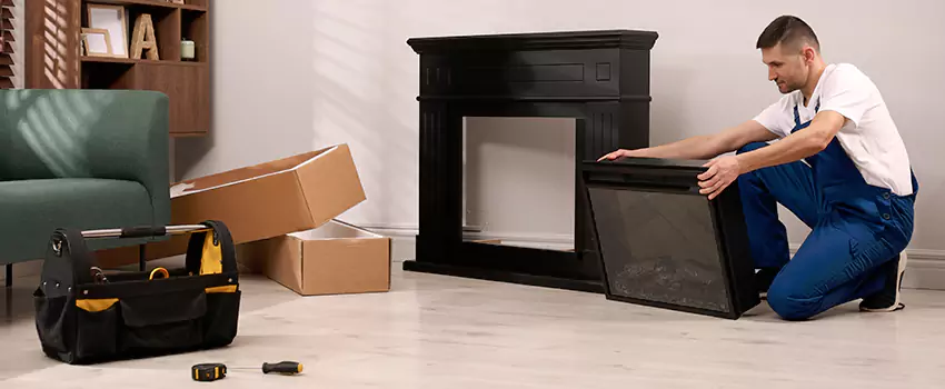 Old Rusted Metal Fireplace Repair And Replacement in McKeesport, PA