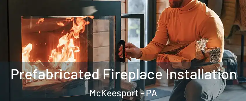  Prefabricated Fireplace Installation McKeesport - PA